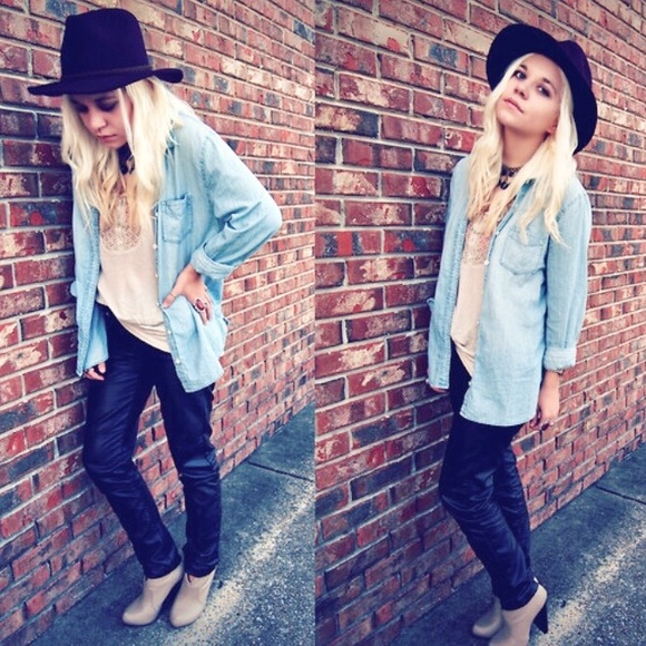 Mossimo Supply Co. Tops - Mossimo Chambray Denim Shirt